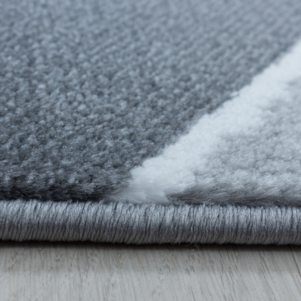 Costa Wave Designer Grey Rug